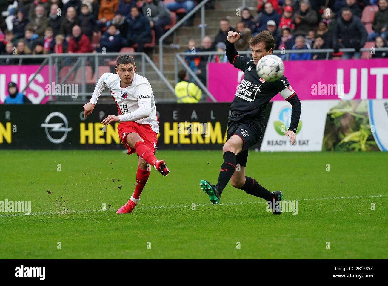 Utrecht Netherlands 23rd Feb 2020 Utrecht Utrecht Twente Football Season 2019 2020 Eredivisie Stadion Galgewaard 23 02 2020 Fc Utrecht Player Kristoffer Peterson Credit Pro Shots Alamy Live News Stock Photo Alamy