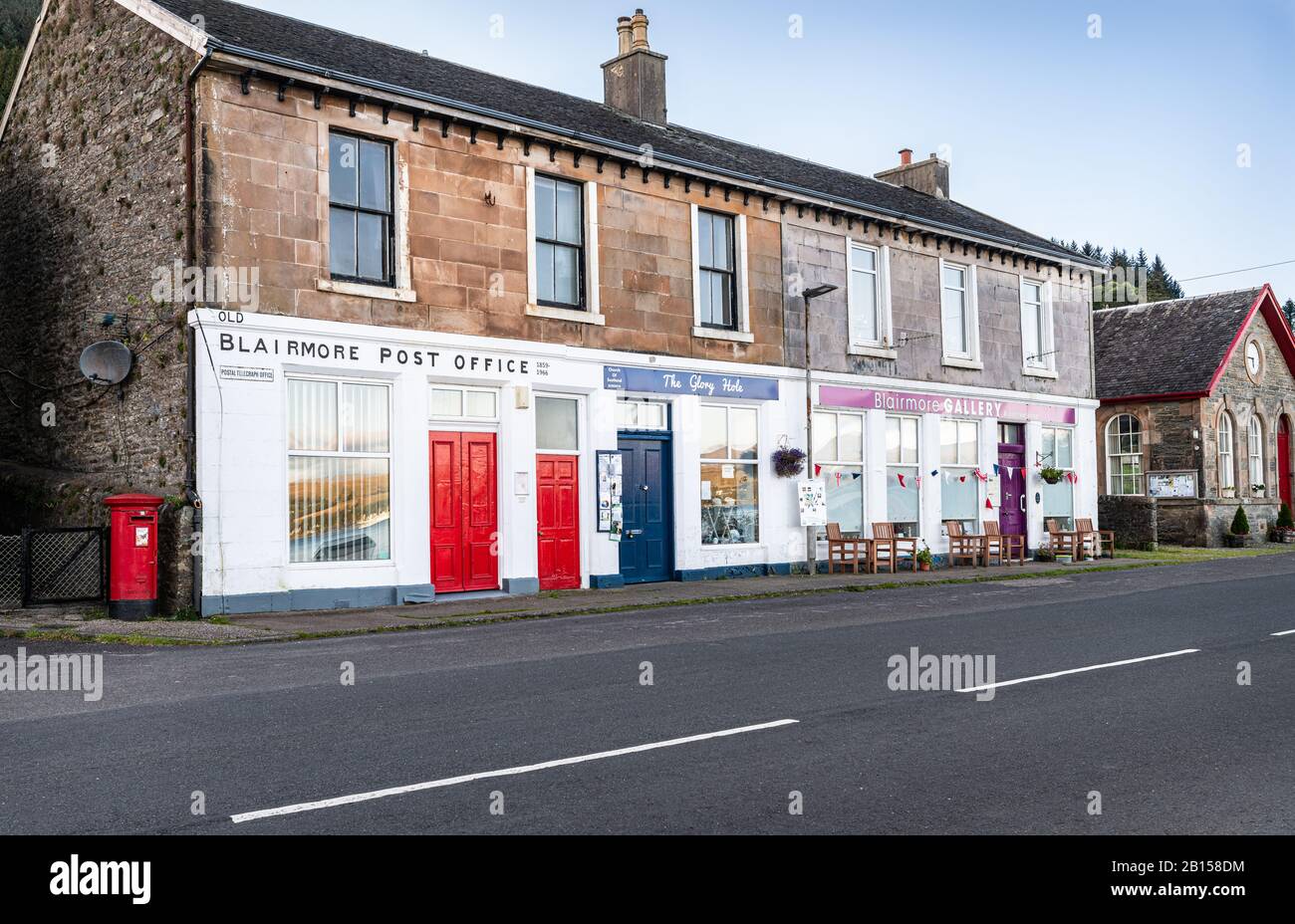 Blairmore house hires stock photography and images Alamy