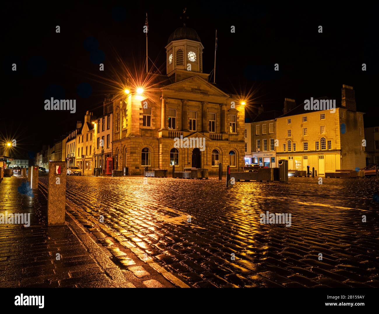 Kelso Town Hall, Scottish Borders Stock Photo Alamy