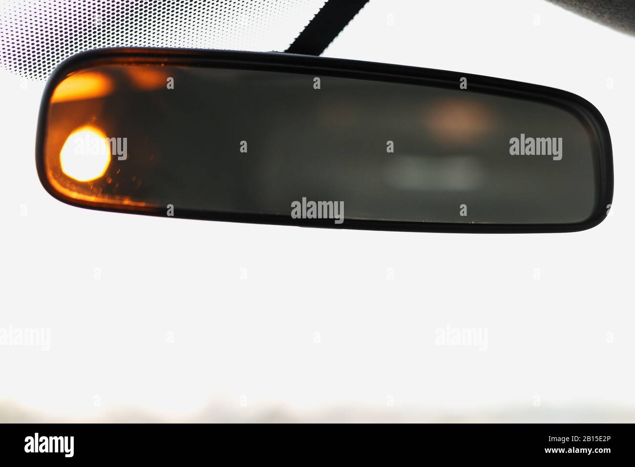 Car interior rearview mirror hires stock photography and images Alamy
