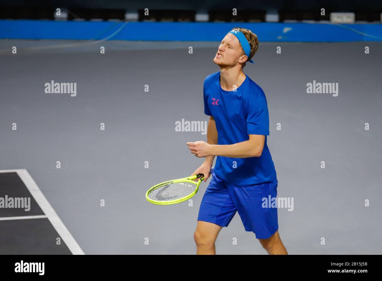 zdenek kolar during ATP Bergamo Challenger, Bergamo, Italy, 22 Feb 2020, Tennis  Tennis Internationals Stock Photo - Alamy