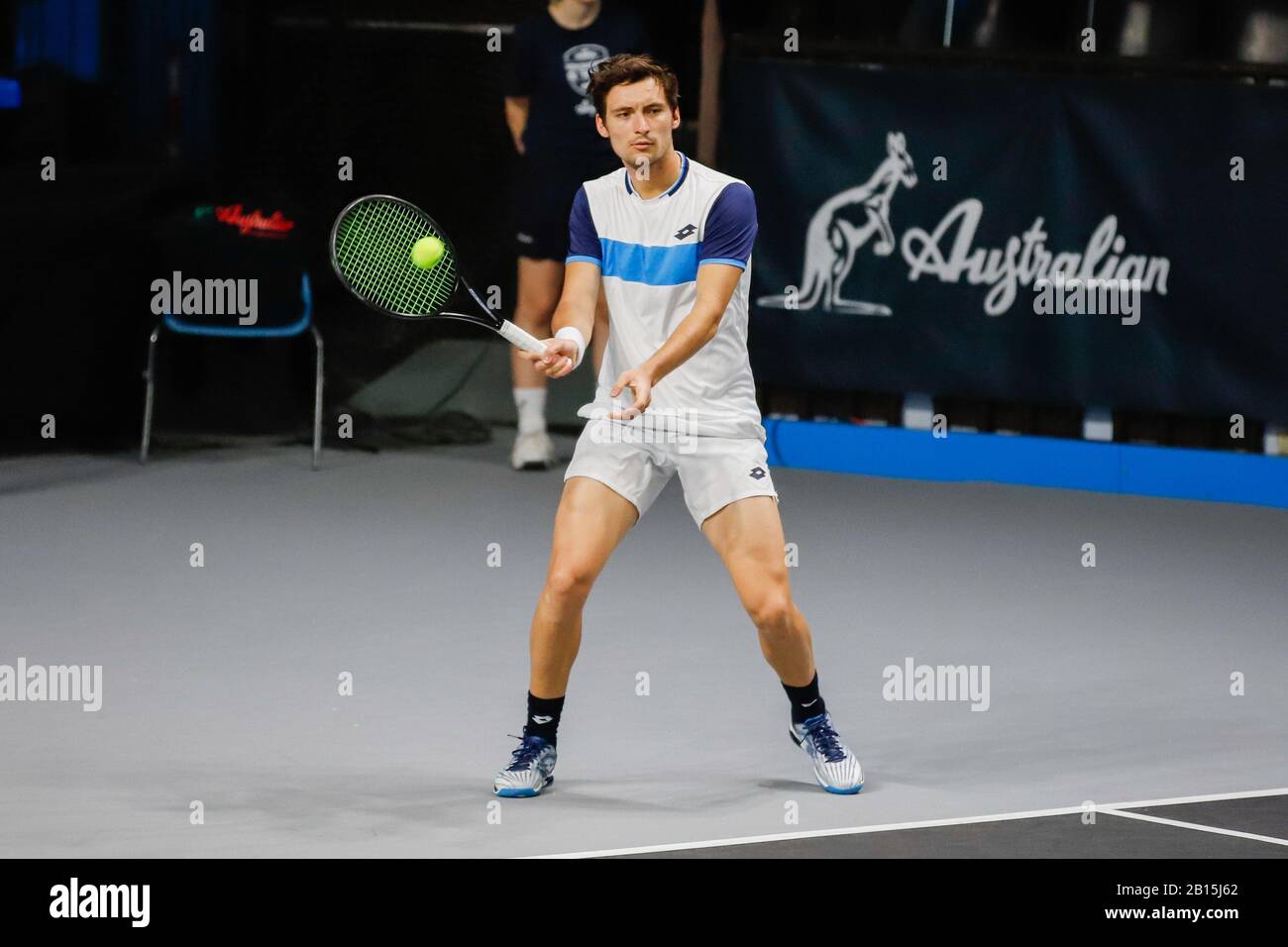 julian ocleppo during ATP Bergamo Challenger, Bergamo, Italy, 22 Feb 2020, Tennis  Tennis Internationals Stock Photo - Alamy
