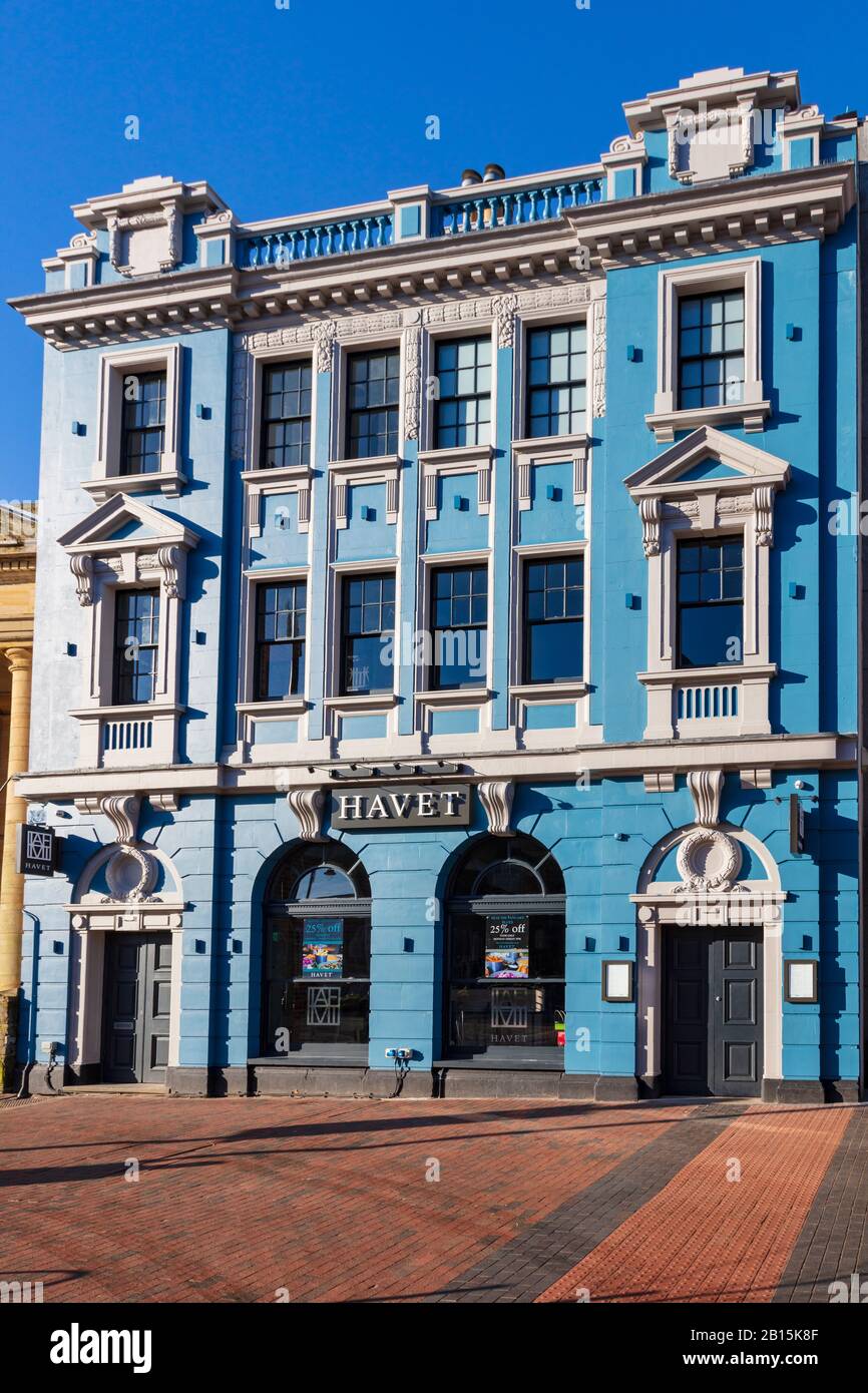 Havet, a restaurant on Mount Pleasant Road in the centre of Tunbridge Wells, Kent, UK Stock