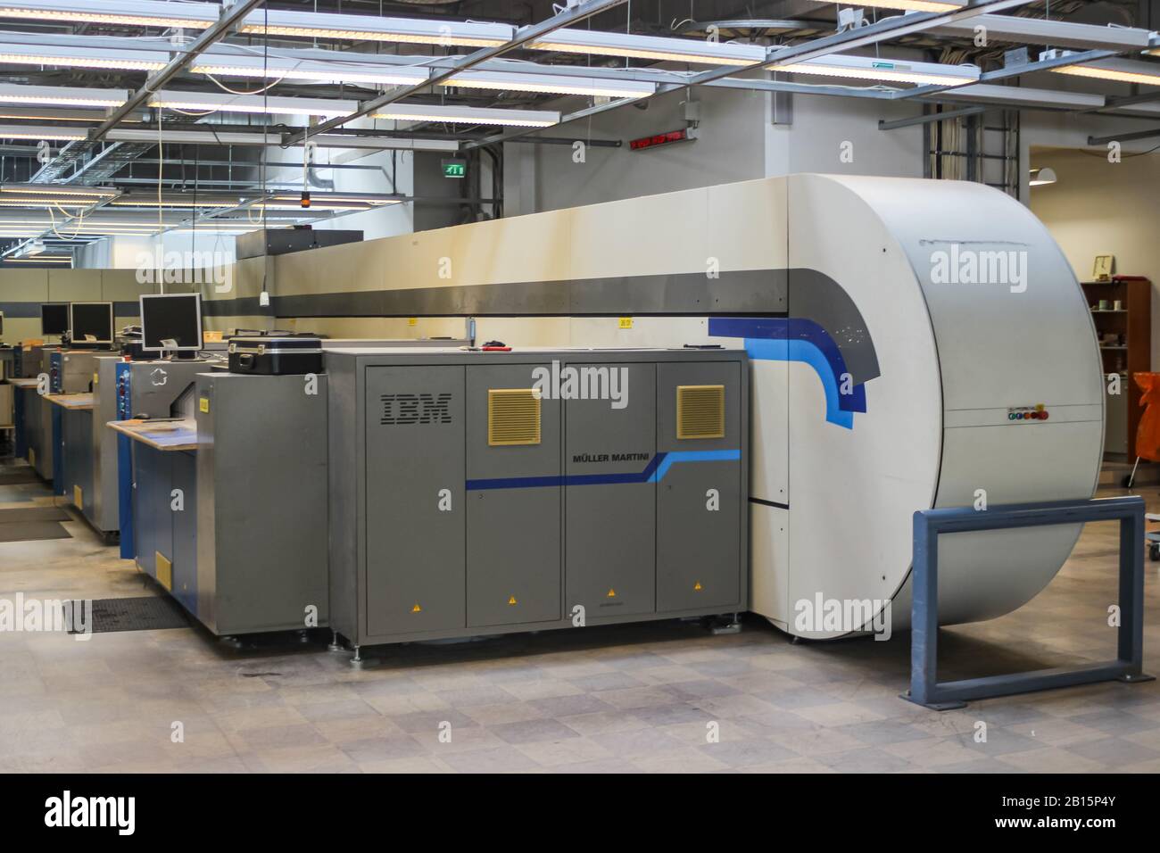 Flat mail sorting machine hi-res stock photography and images - Alamy