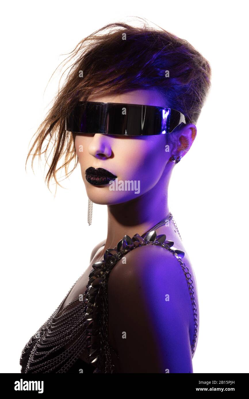 Futuristic fashion hi-res stock photography and images - Alamy