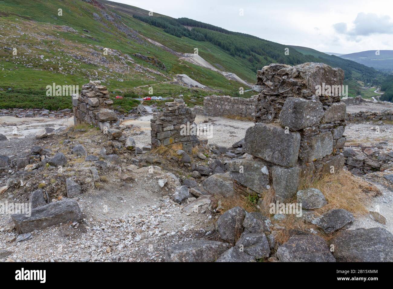 The Glendasan Valley Lead Mines, Co. Wicklow, Eire Stock Photo - Alamy