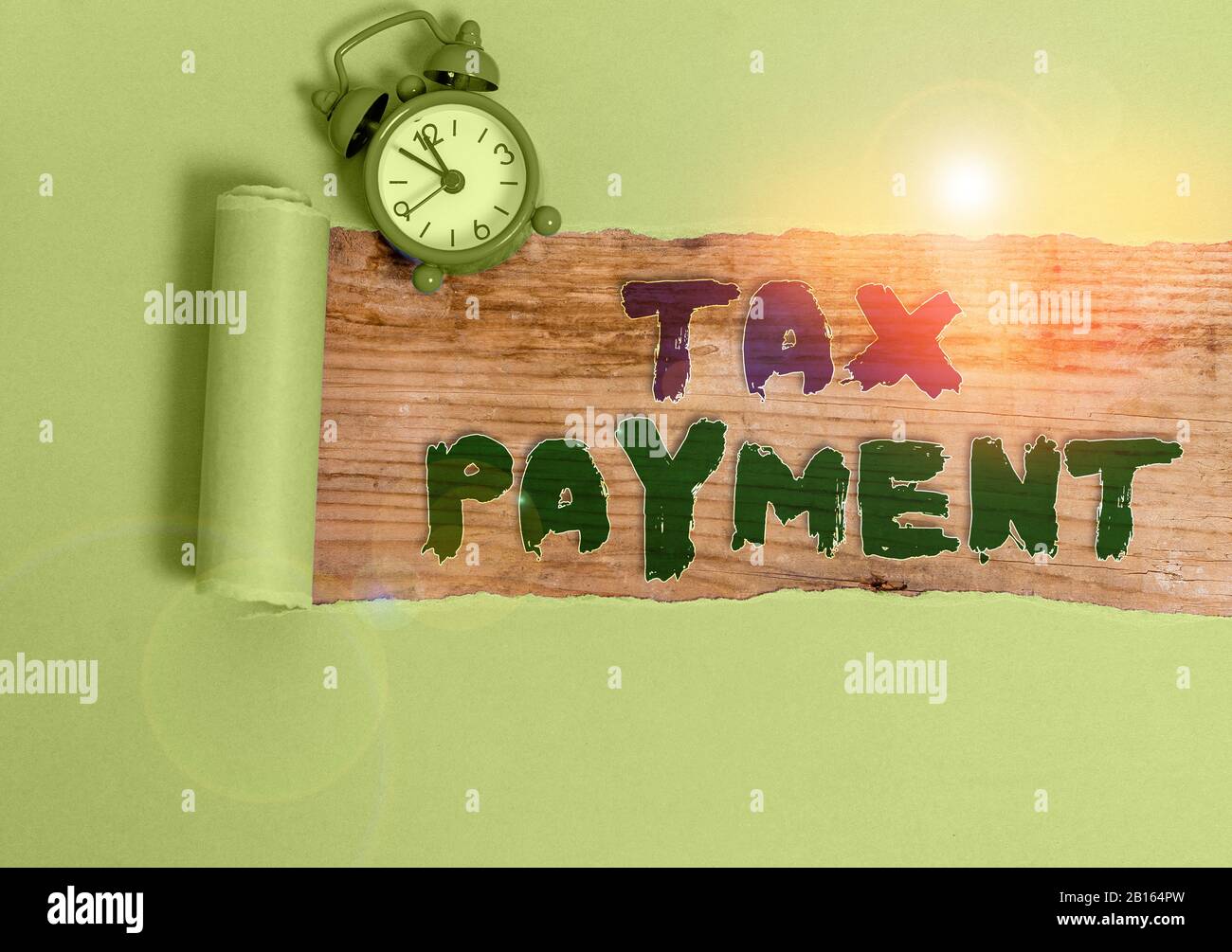 Handwriting text Tax Payment. Conceptual photo an amount of money that you have to pay to the government Stock Photo