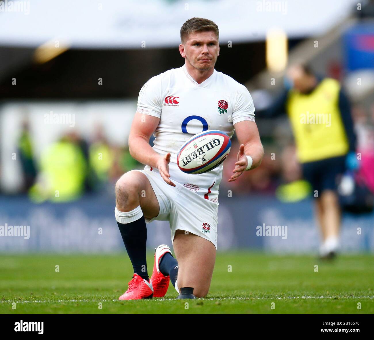 London Uk 23rd Feb 2020 Owen Farrell Of England During Guinness Six Nations Between England And Ireland At Twickenham Stadium London England On 23 February 2020 Credit Action Foto Sport Alamy Live News