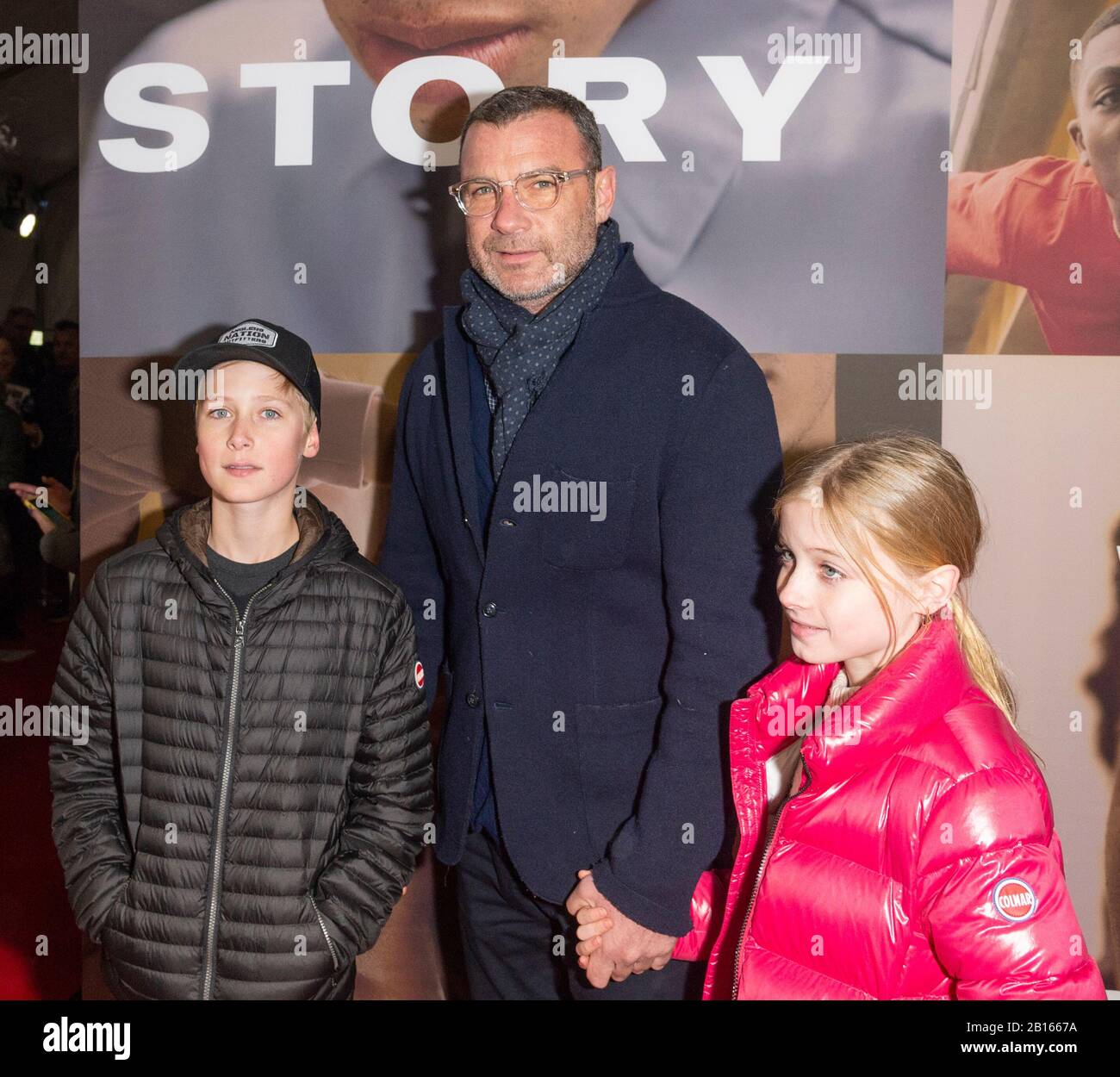 New York, NY - February 20, 2020: Alexander Schreiber, Liev Schreiber
