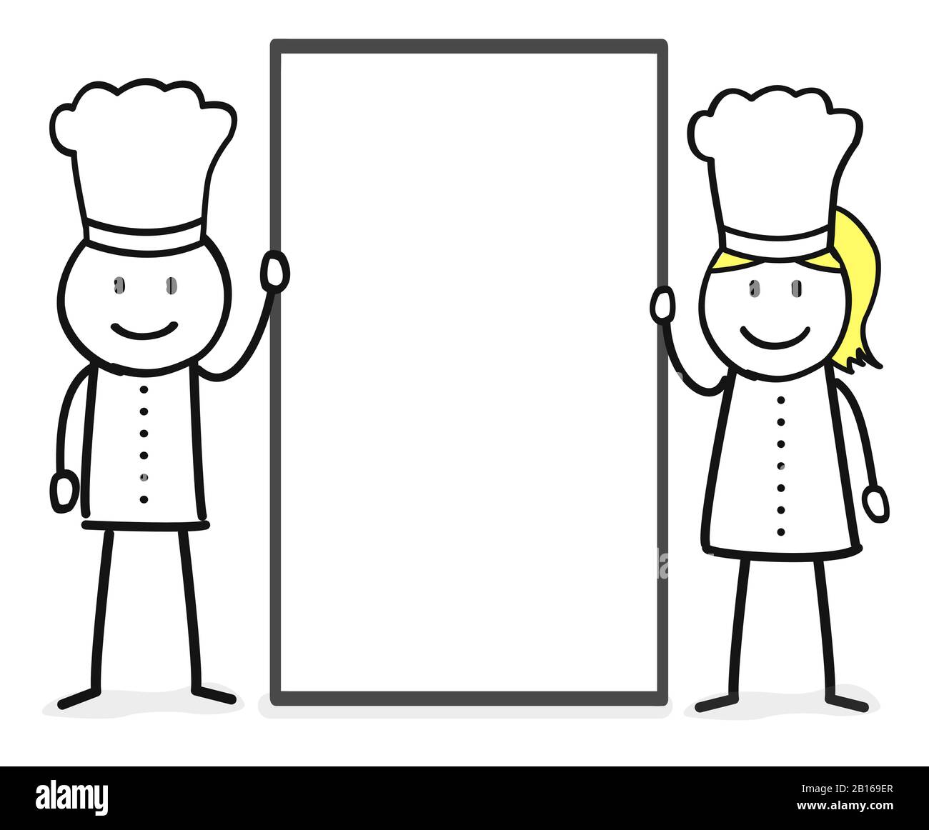 cook job Stock Vector