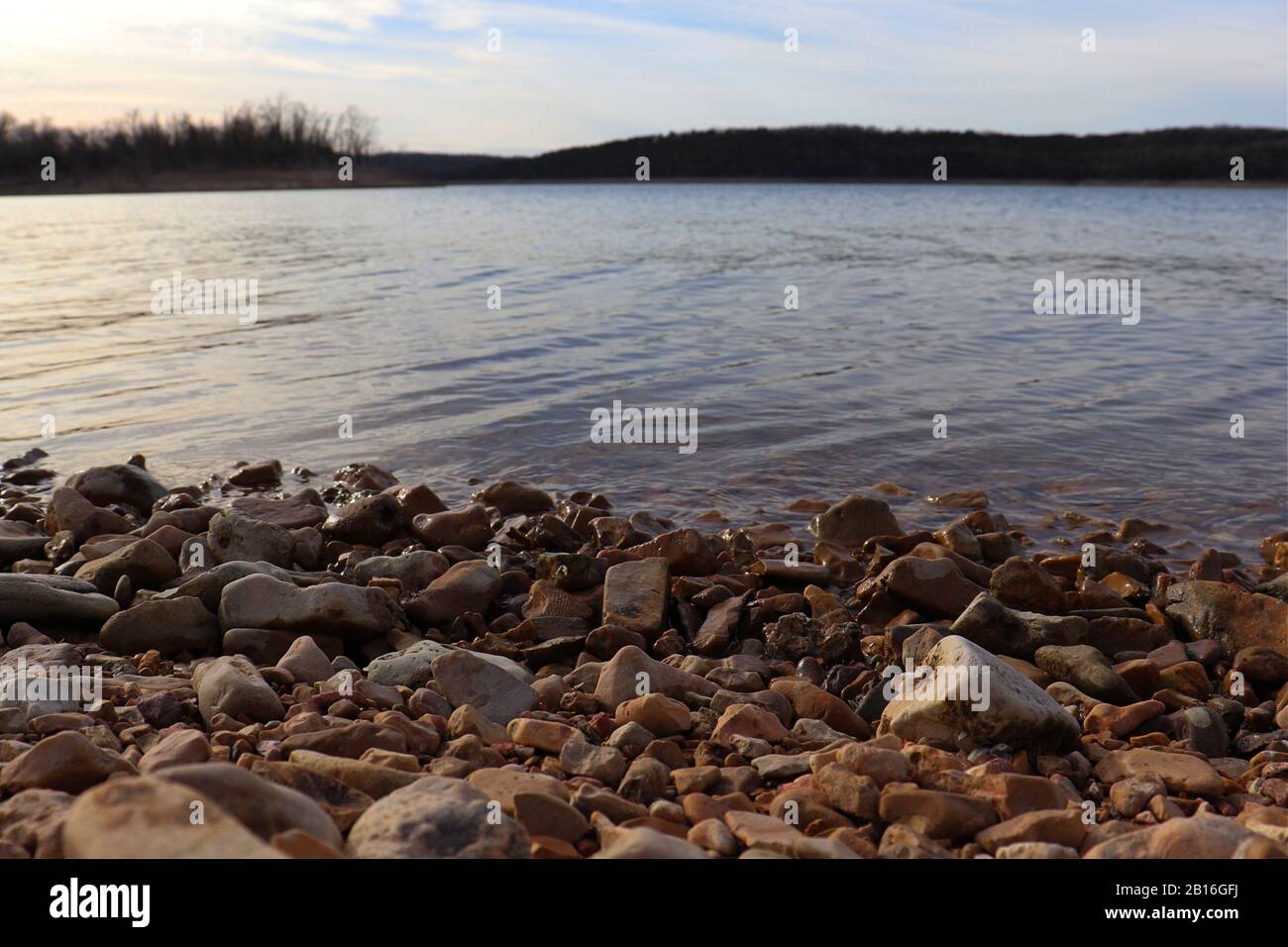 Lakeside, the Arkansas/Missouri border Stock Photo Alamy