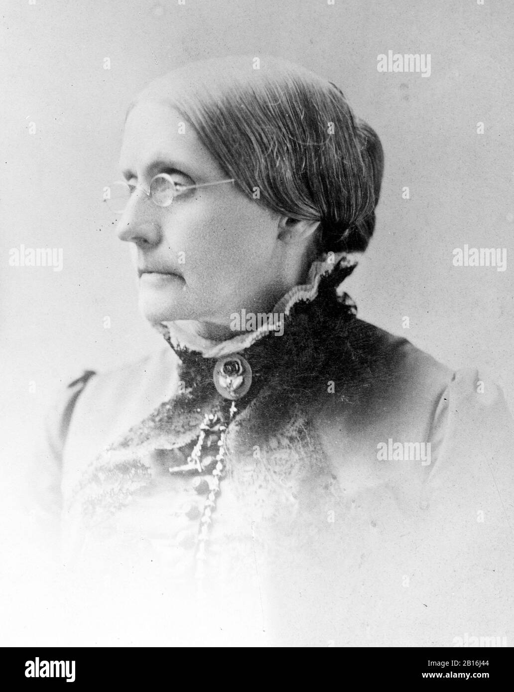 Susan B. Anthony, Susan B. Anthony (1820 – 1906) American social reformer and women's rights activist who played a pivotal role in the women's suffrage movement. Stock Photo