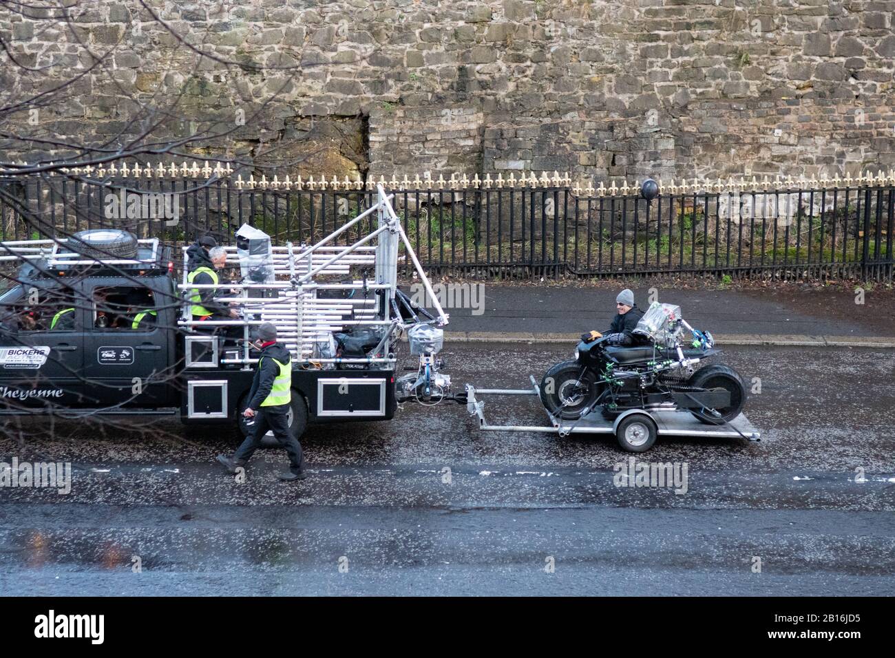 Batman bike hi-res stock photography and images - Alamy