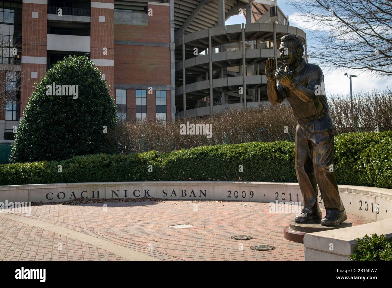 Tuscaloosa, Alabama - February 8, 2020: University of Alabama Crimson ...