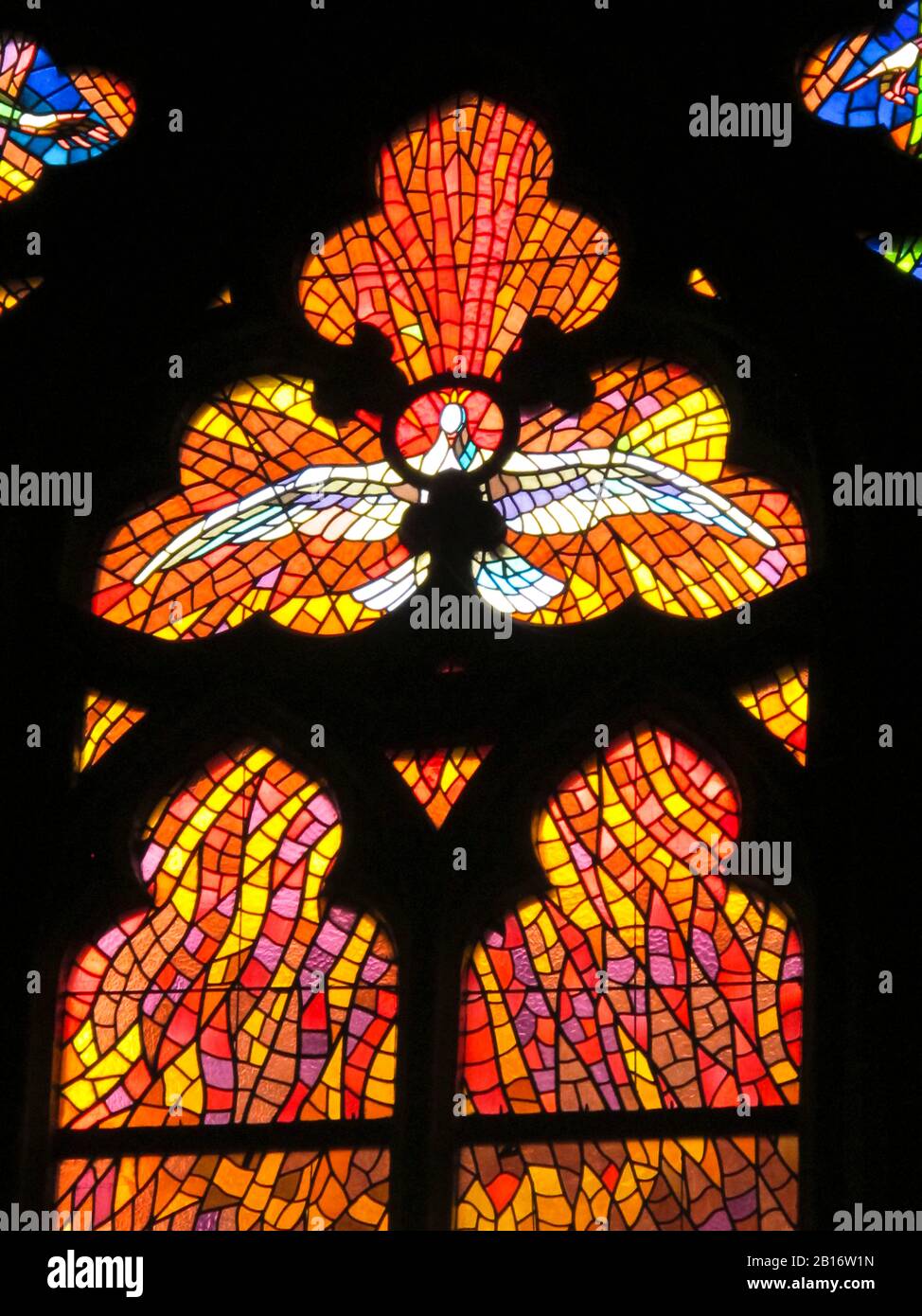 St. Vitus Cathedral, Prague Castle, Hradcany, Prague, Bohemia, Czech Republic Stock Photo