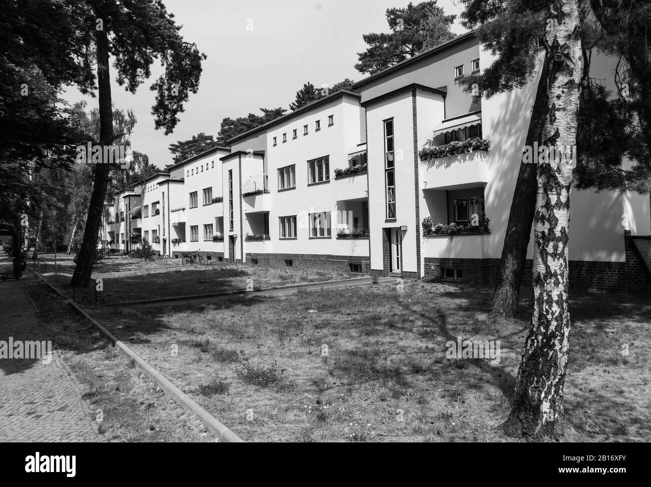 Berlin Siedlung Onkel Toms Hütte Stock Photo