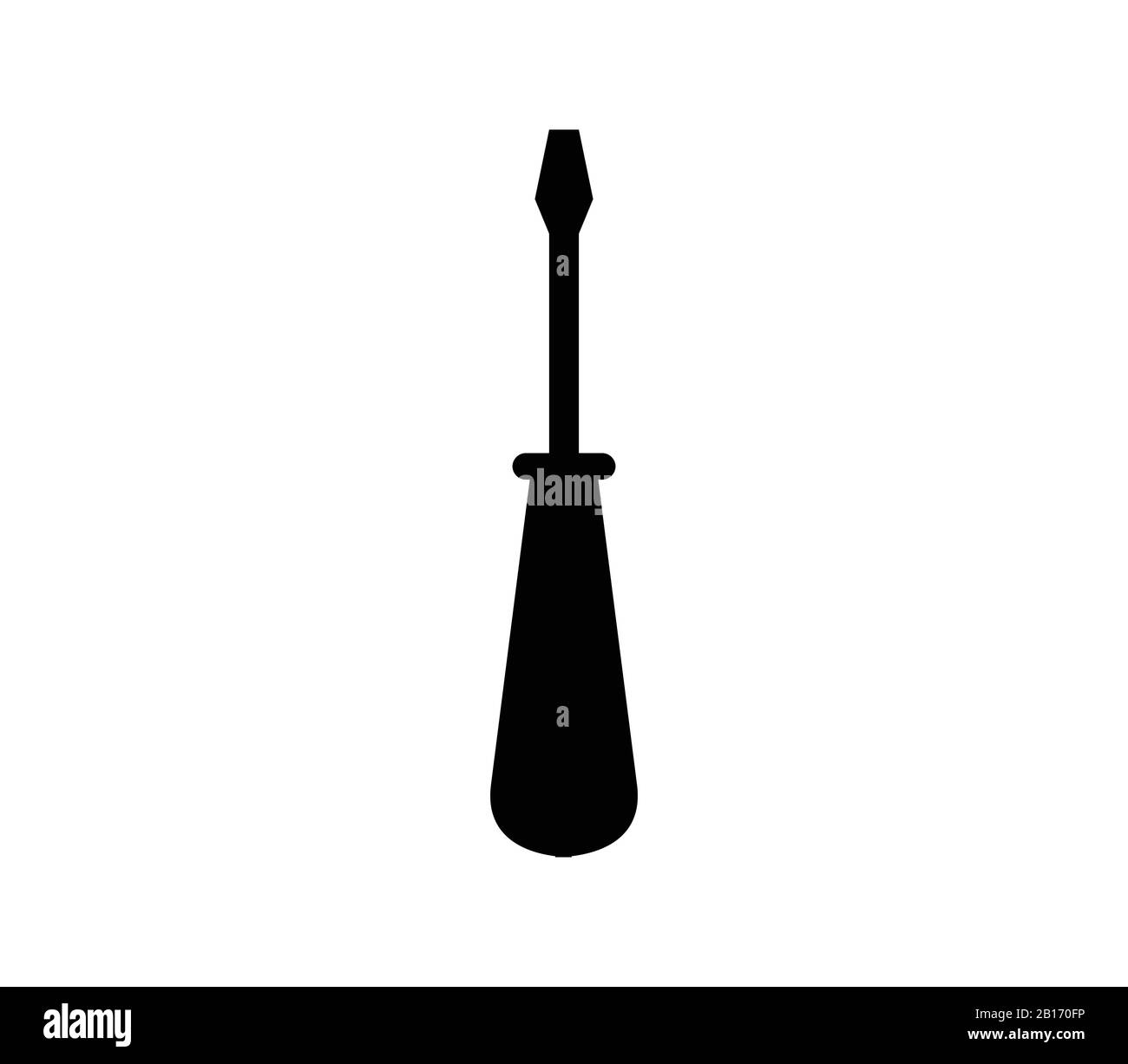 screwdriver icon illustrated in vector on white background Stock Vector ...