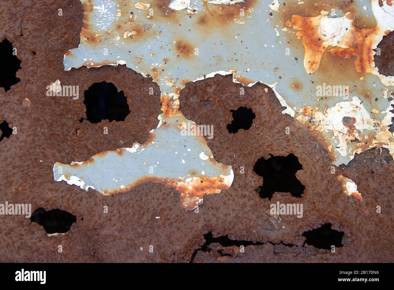 Rusted metal Stock Photo