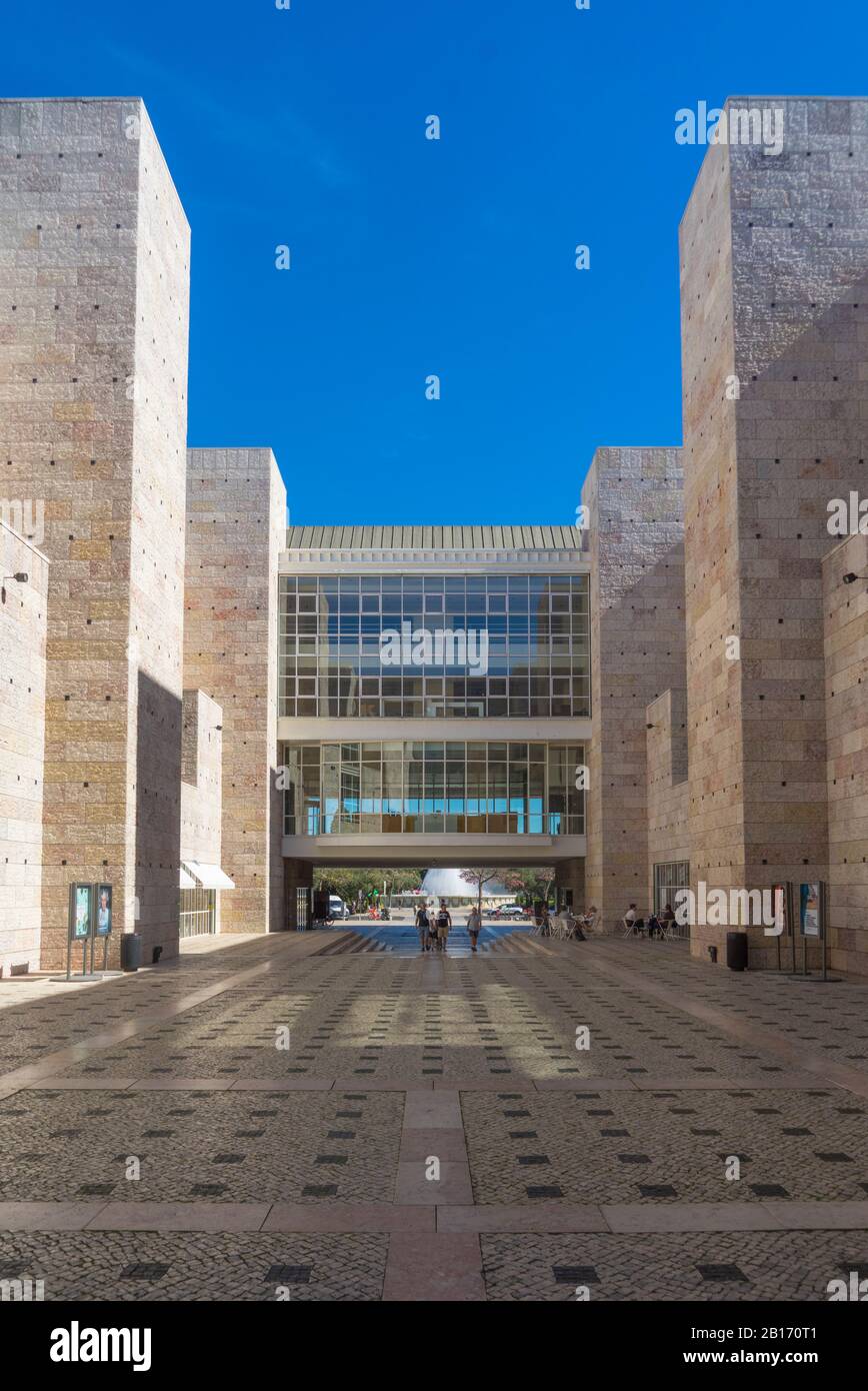 Centro Cultural de Belém, Lisbon Stock Photo