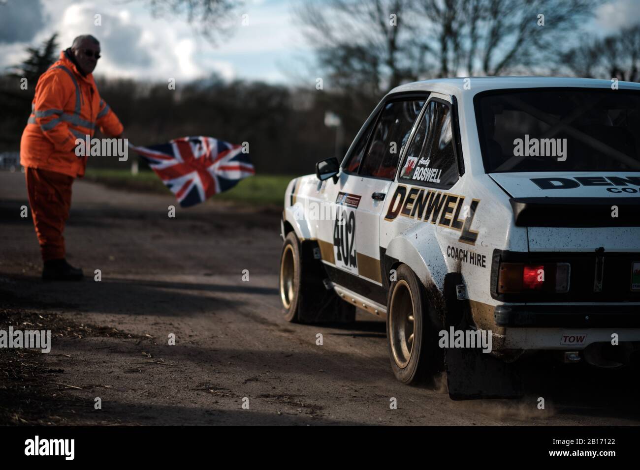 Stoneleigh Park, Warwickshire, UK. 23rd February 2020. Rally driver Rob