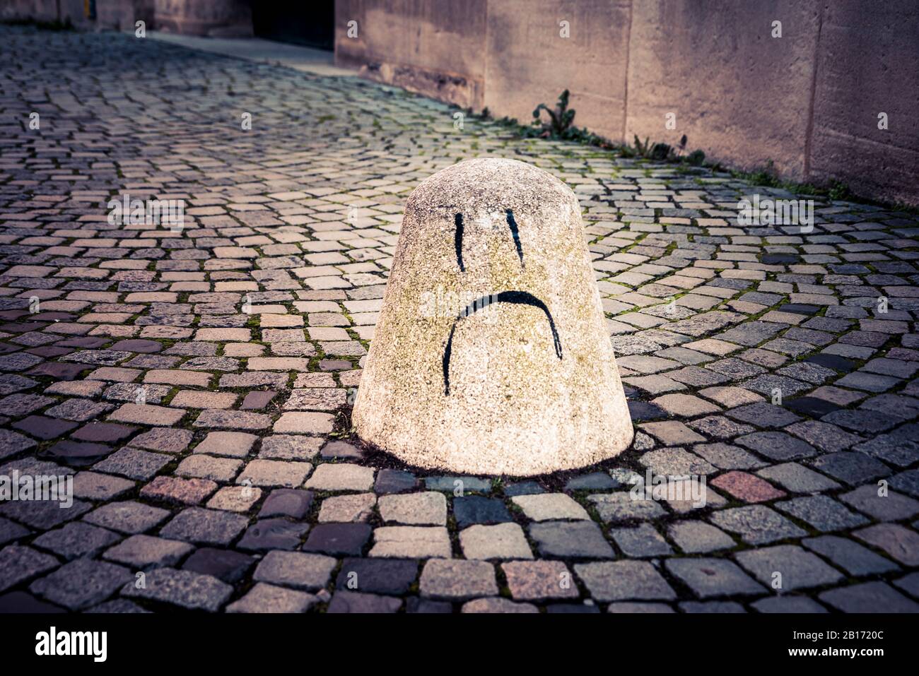 Poller in Tübingen Stock Photo