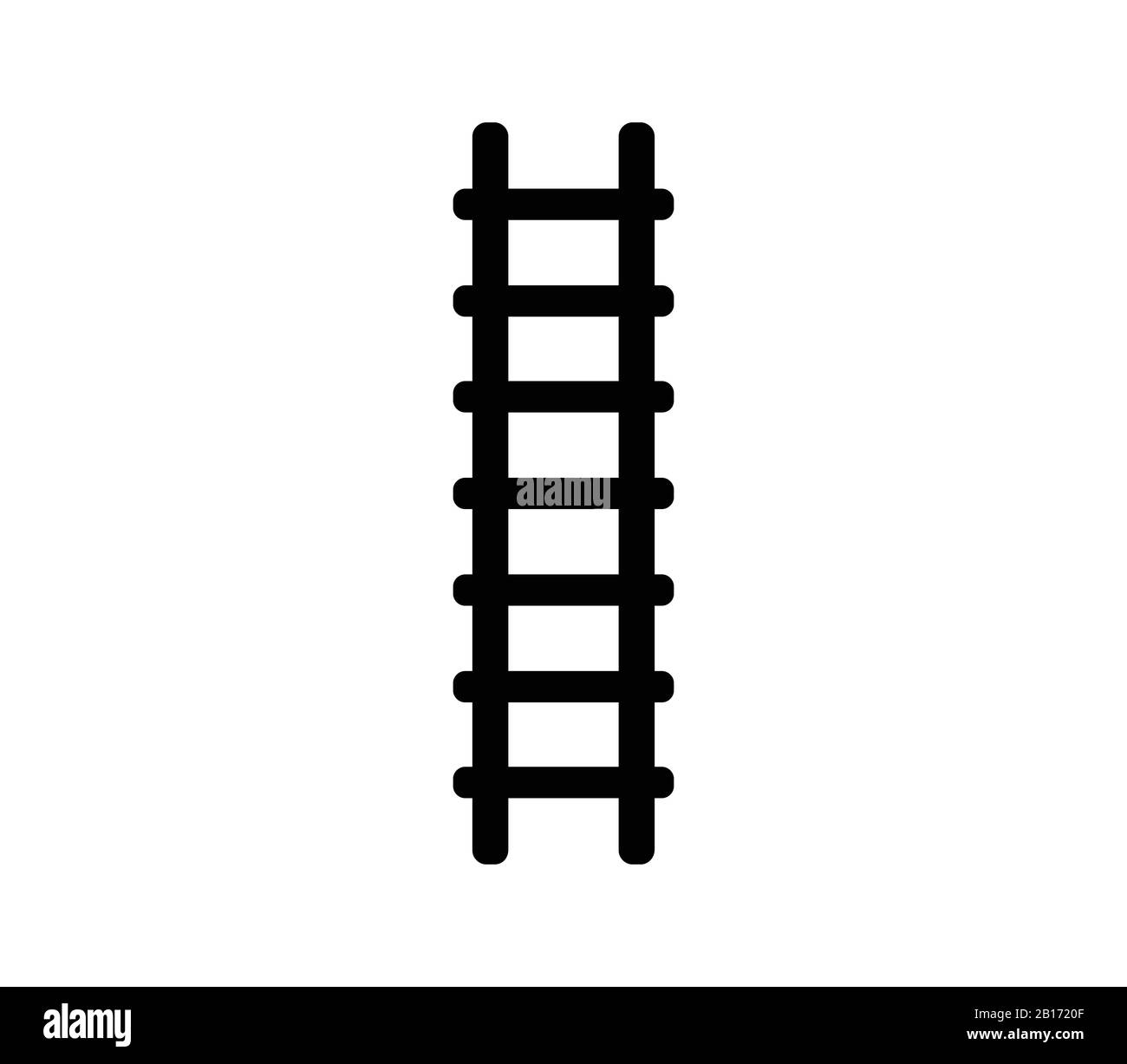 ladder icon illustrated in vector on white background Stock Vector ...