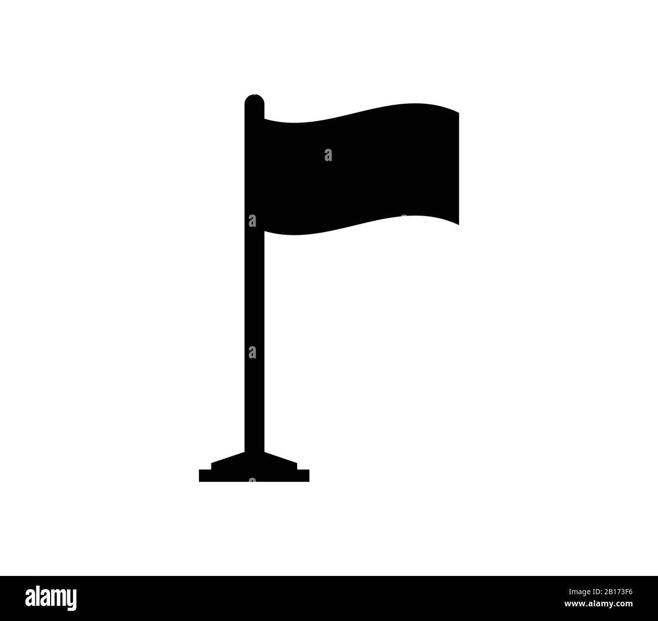 flag icon illustrated in vector on white background Stock Vector Image ...