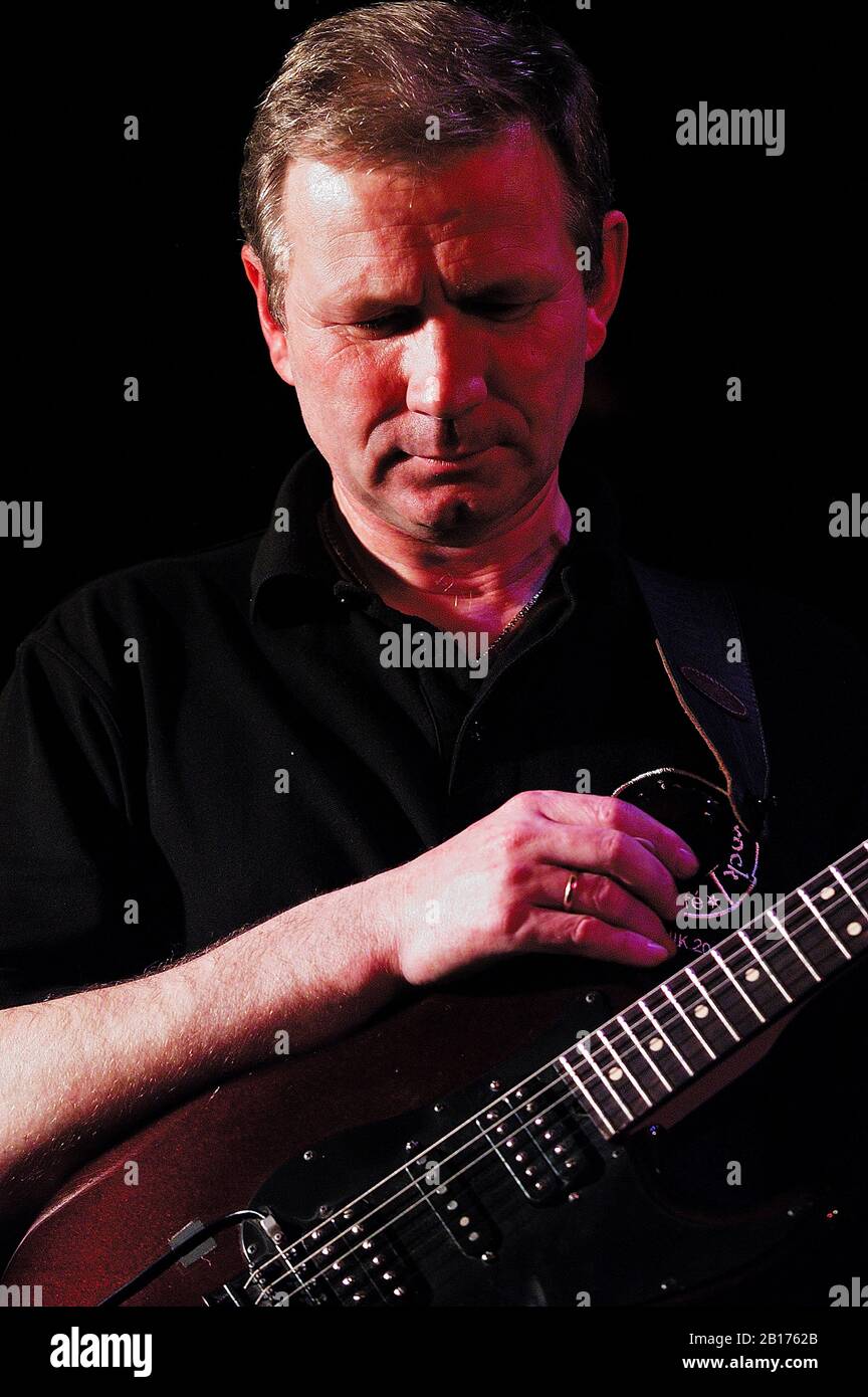 Marek Raduli (born June 21, 1959 in K«dzierzyn-Kole) Polish guitarist, arranger, composer, session musician Stock Photo