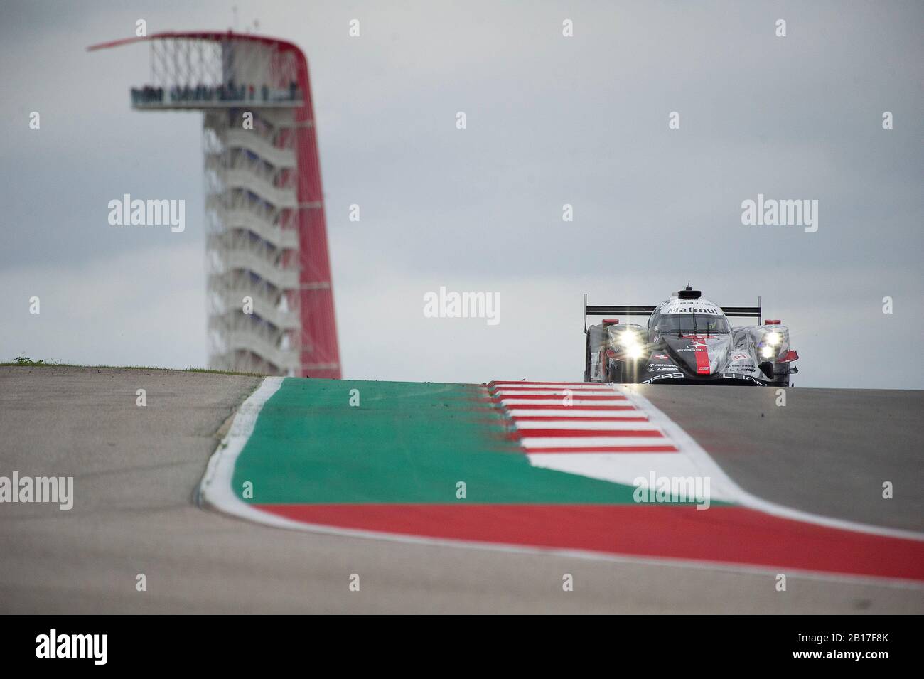 Austin, Texas, USA. 23rd Feb, 2020. Rebellion Racing Bruno Senna (Driver 1), Gustavo Menezes (Driver 2), and Norman Nato (Driver 3) with LMP1 #01 racing the Rebellion R13 Gibson at Lone Star Le Mans - 6 Hours of Circuit of The Americas in Austin, Texas. Mario Cantu/CSM/Alamy Live News Stock Photo