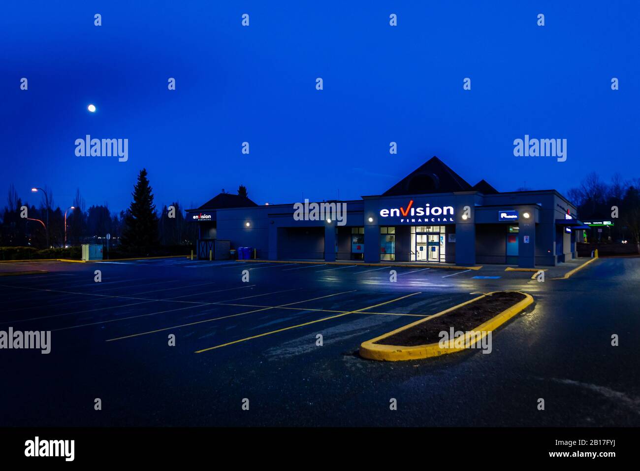 ABBOTSFORD, CANADA FEBRUARY 10, 2020 envision financial retail store