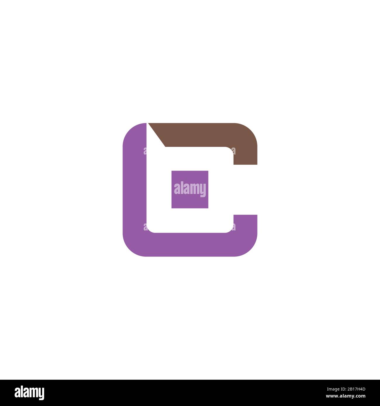 Initial letter bc logo or cb logo vector design template Stock Vector