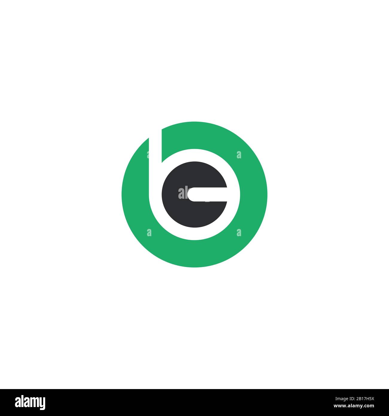 Initial letter bc logo or cb logo vector design template Stock Vector