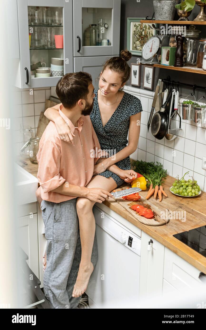 Kitchen worktop food hi-res stock photography and images - Alamy
