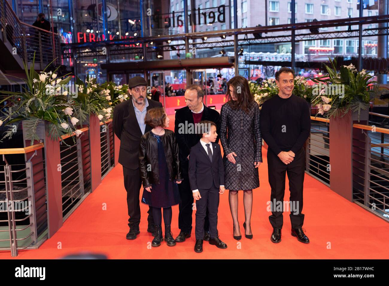 Berlin, Germany. 23rd Feb, 2020. Red Capert "Pinocchio" at 70th Berlinale 2020. (Photo by Beata Siewicz/Pacific Press) Credit: Pacific Press Agency/Alamy Live News Stock Photo