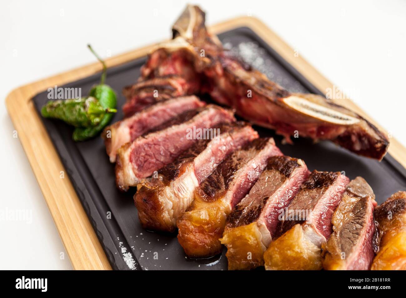 Gourmet t bone steak hi-res stock photography and images - Alamy