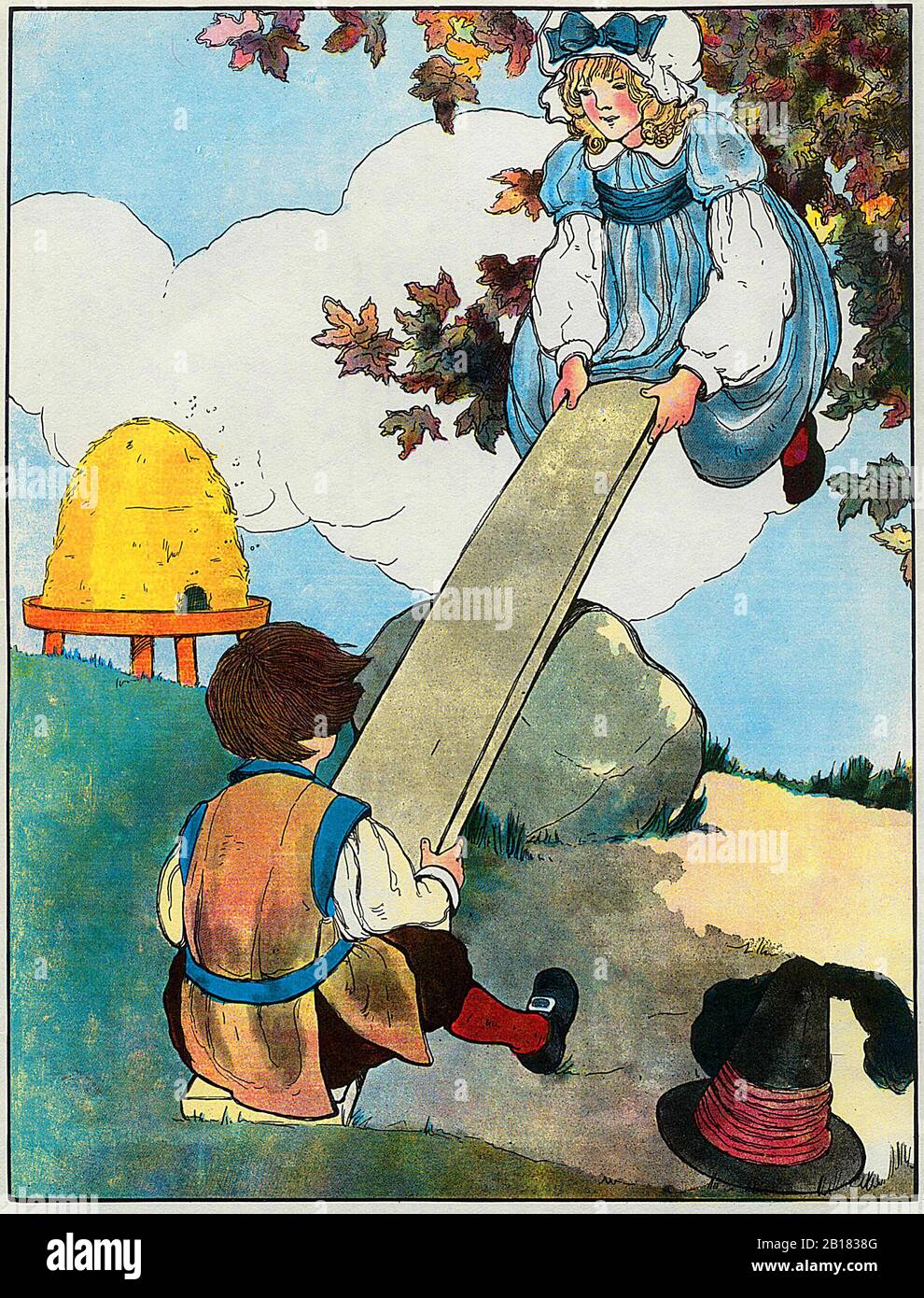 see-saw-margery-daw-sold-her-bed-and-lay-upon-straw-the-real-mother