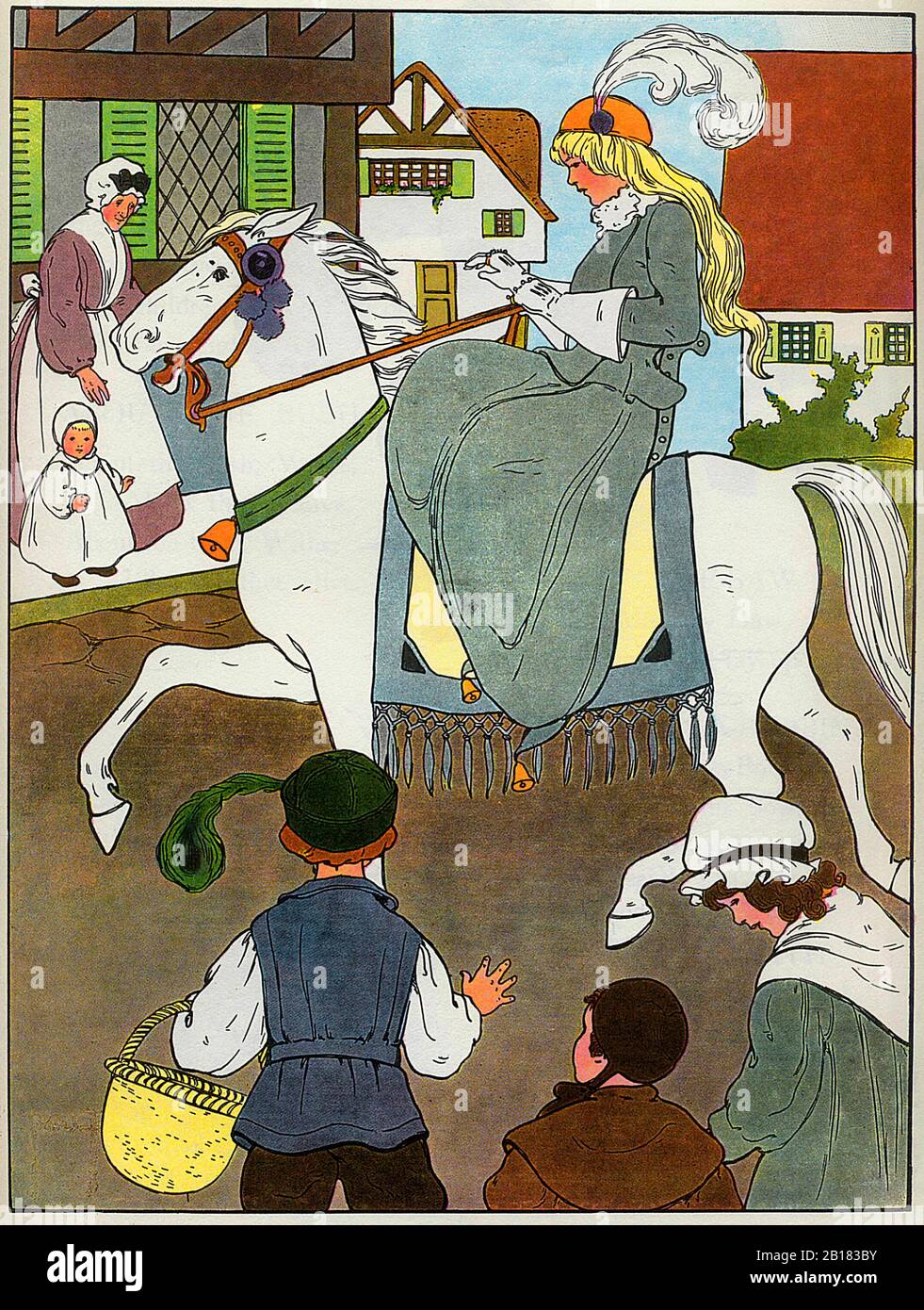 Ride a cockhorse to Banbury Cross, The Real Mother Goose Nursery Rhyme