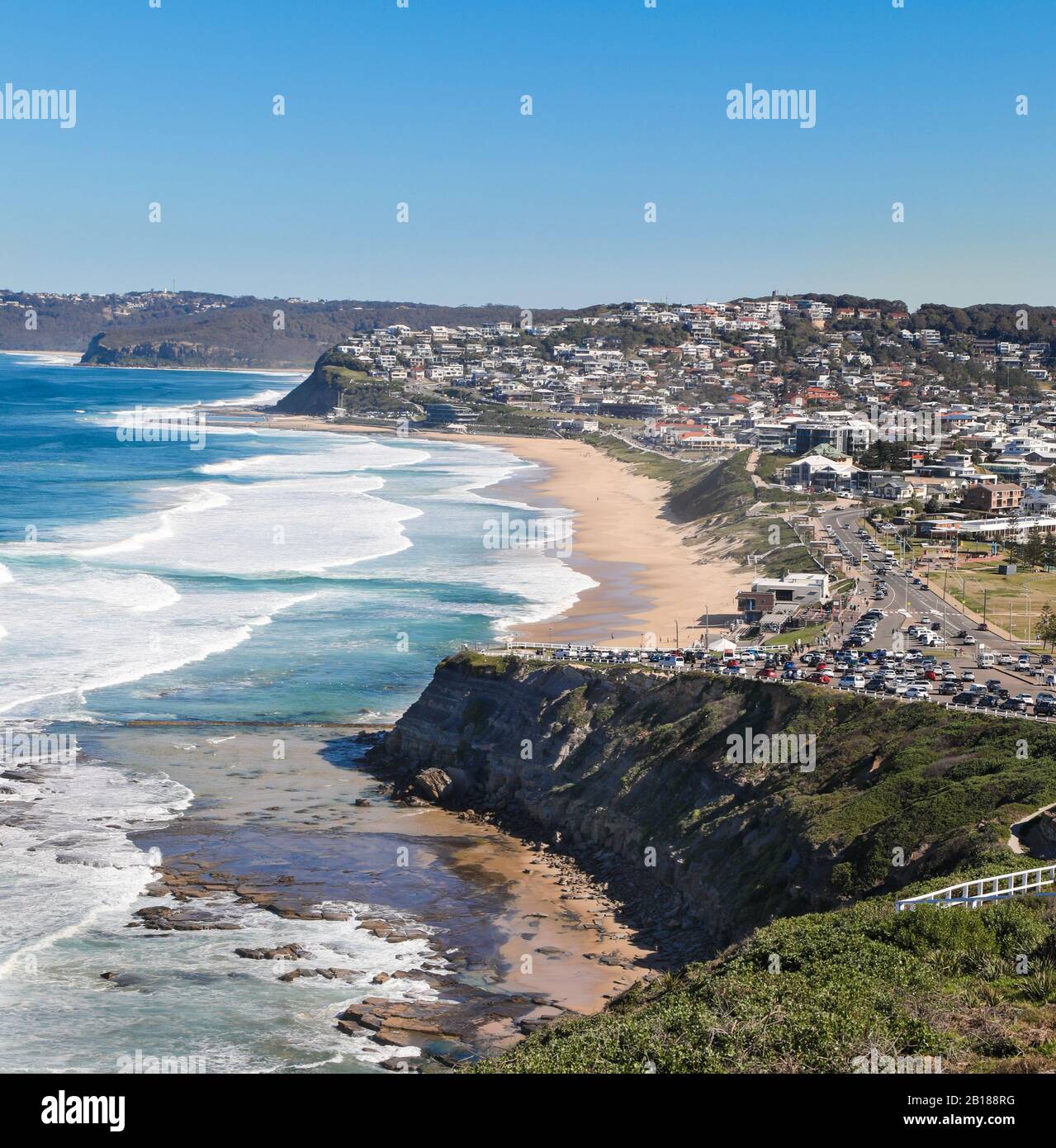 Bar Beach and Merewether are two of the popular inner city beaches in