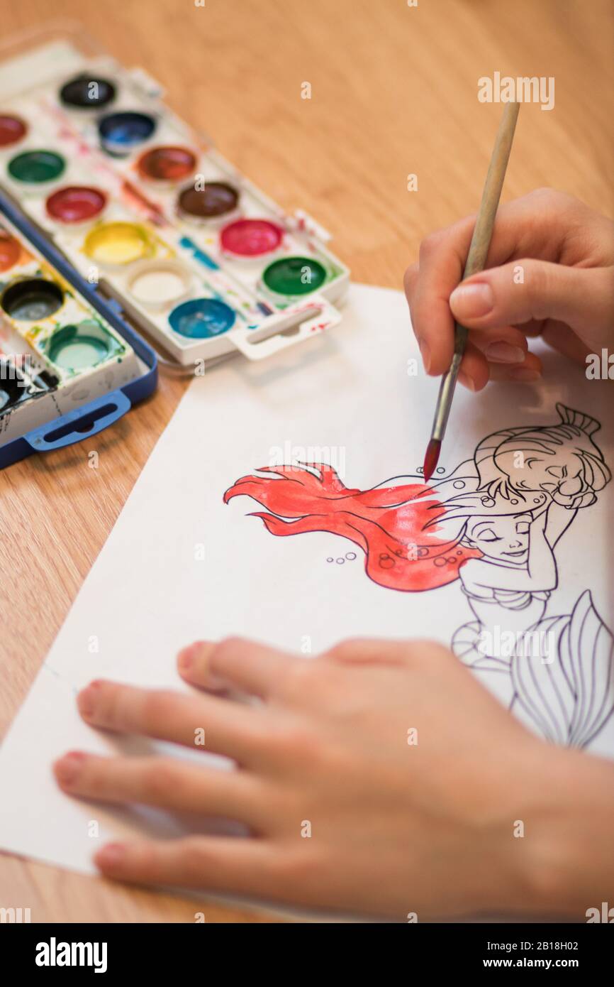 Download Coloring Book And Crayons High Resolution Stock Photography And Images Alamy