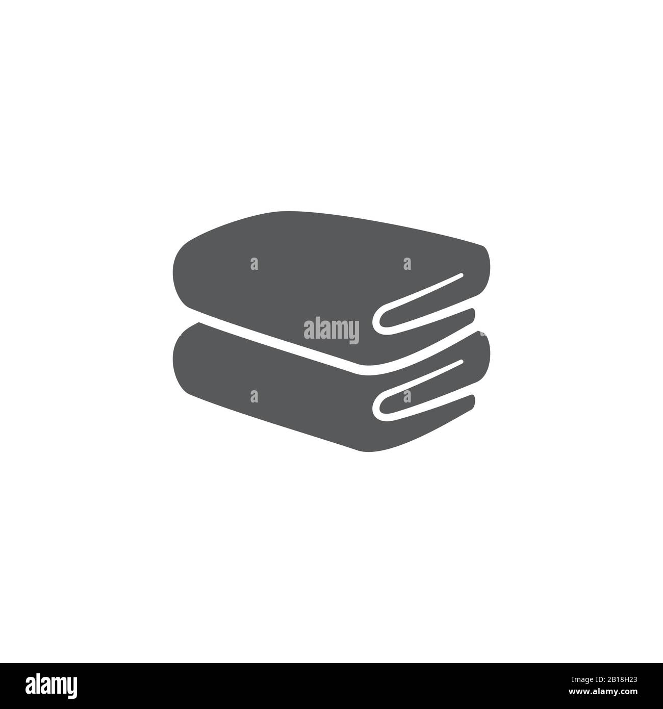 Towel icon on white background Stock Vector Image & Art Alamy