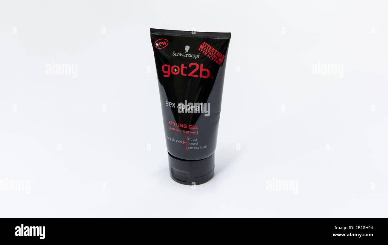 Nagybajcs, Hungary 09.18.2019 Got2b hair gel made by schwarzkopf Stock Photo