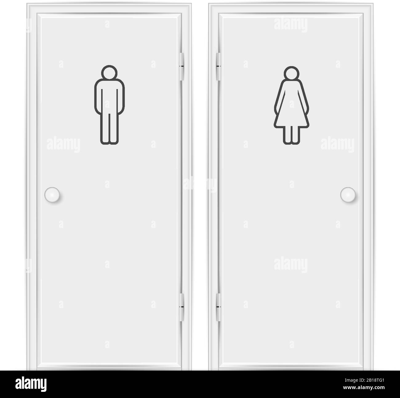 Male toilet door Stock Vector Images Alamy