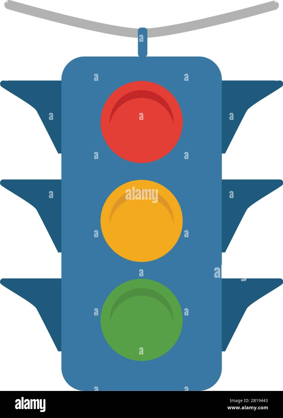 Traffic Light icon. Simple element from transport icons collection ...