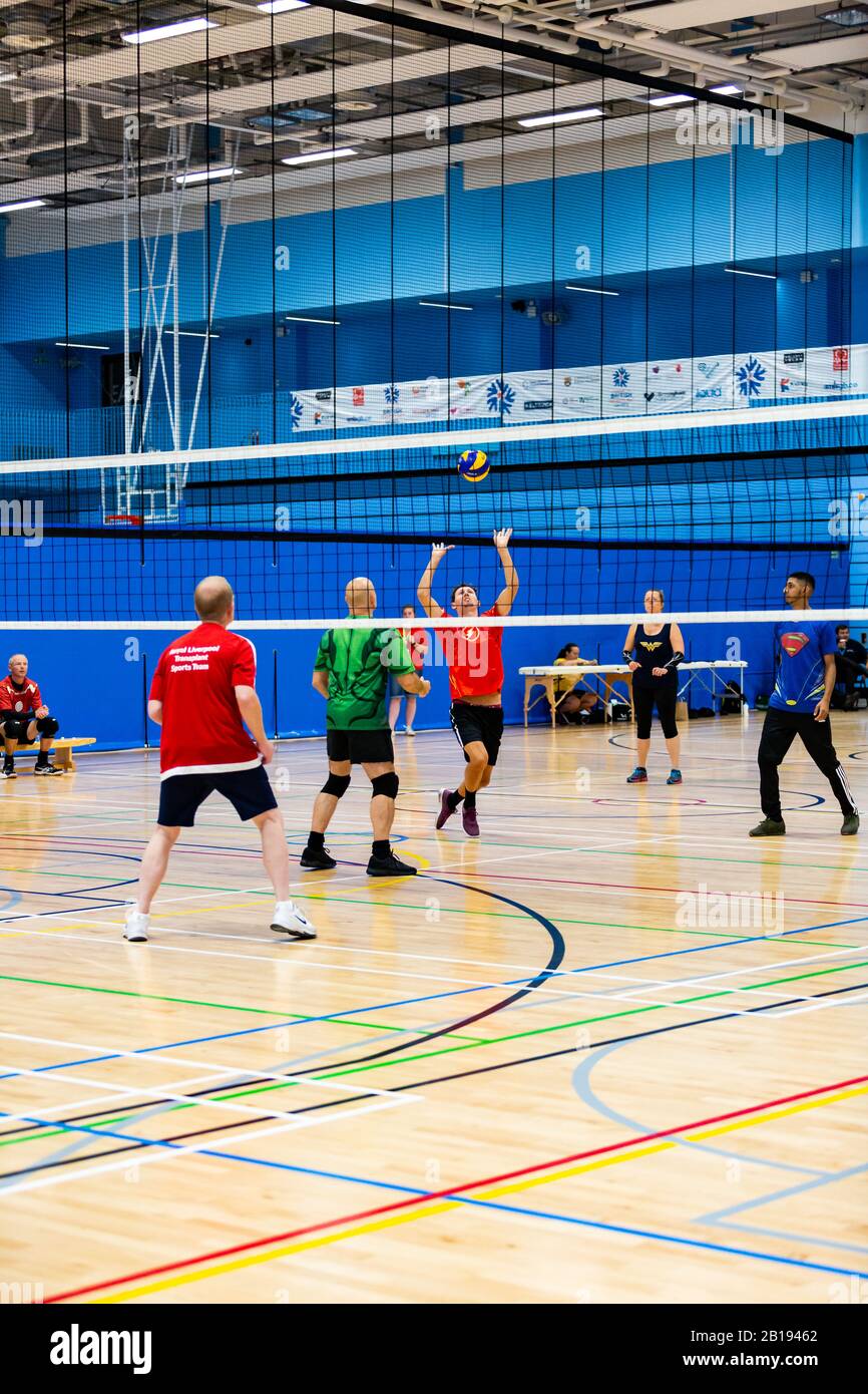 Volleyball held ball hires stock photography and images Alamy