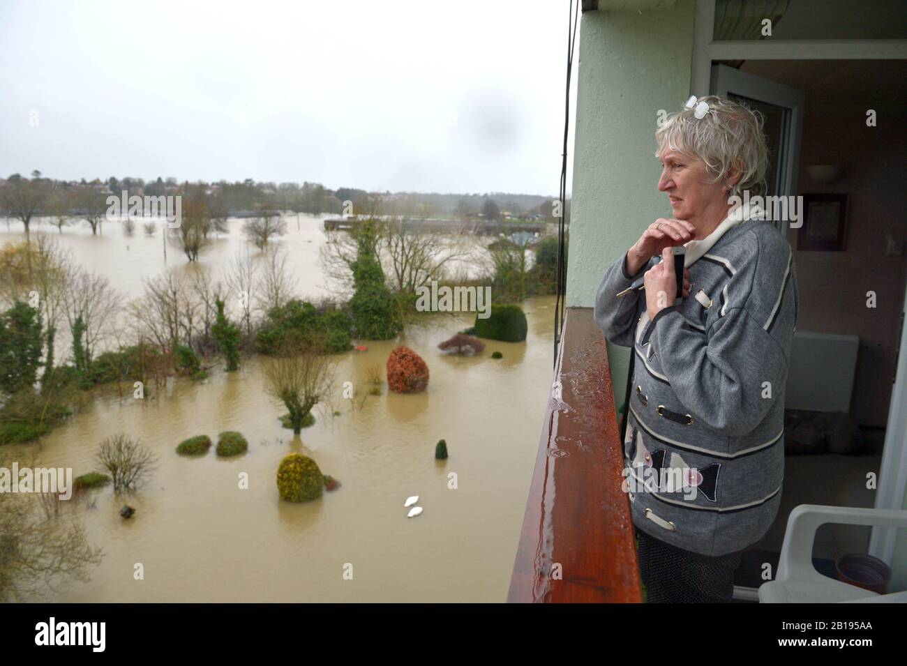 Sarah, one of the residents of flats on the corner of Berwick Road and