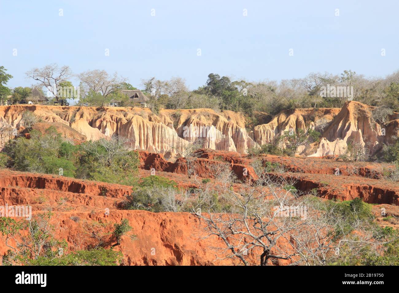 The famous attraction in Kenya is the gorge of Hell's Kitchen - stones ...
