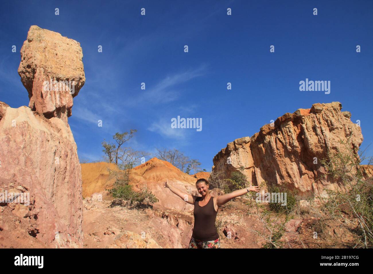 Kenya Rocks The famous attraction in Kenya is the gorge of Hell's Kitchen - stones ...