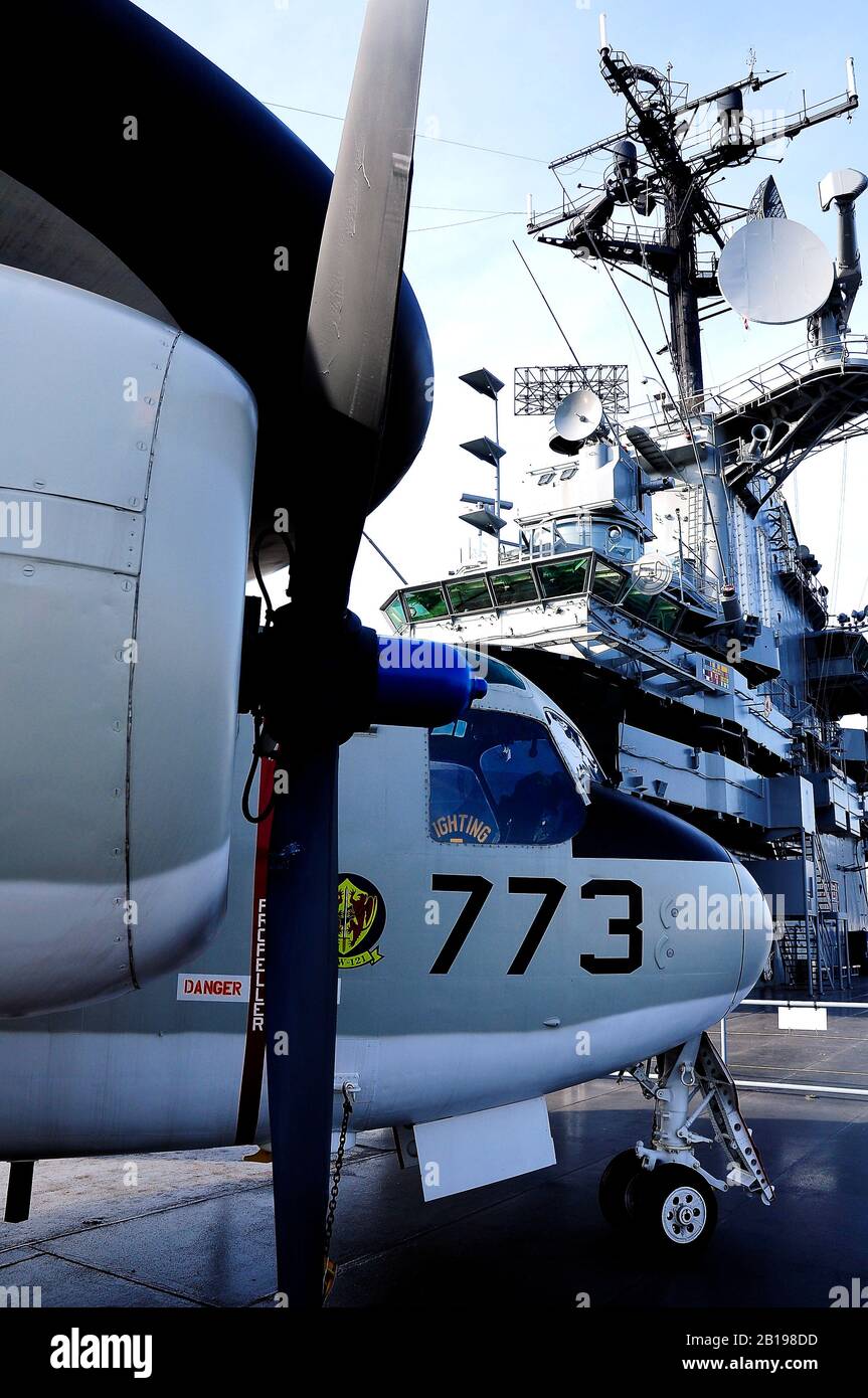 Intrepid aircraft carrier Sea,Air & Space Museum is an American