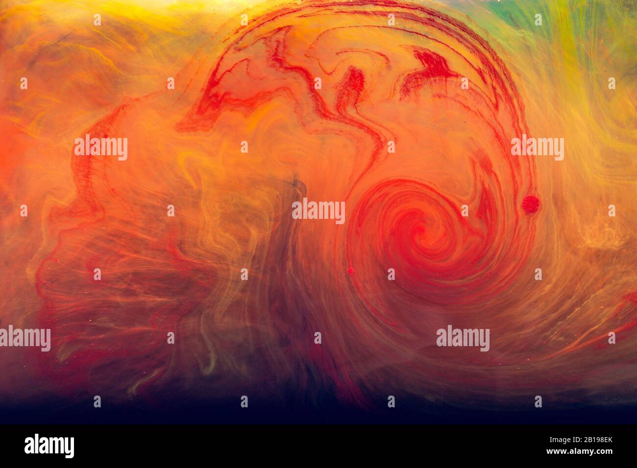 Abstract background from dense paint dissolve in water Stock Photo Alamy