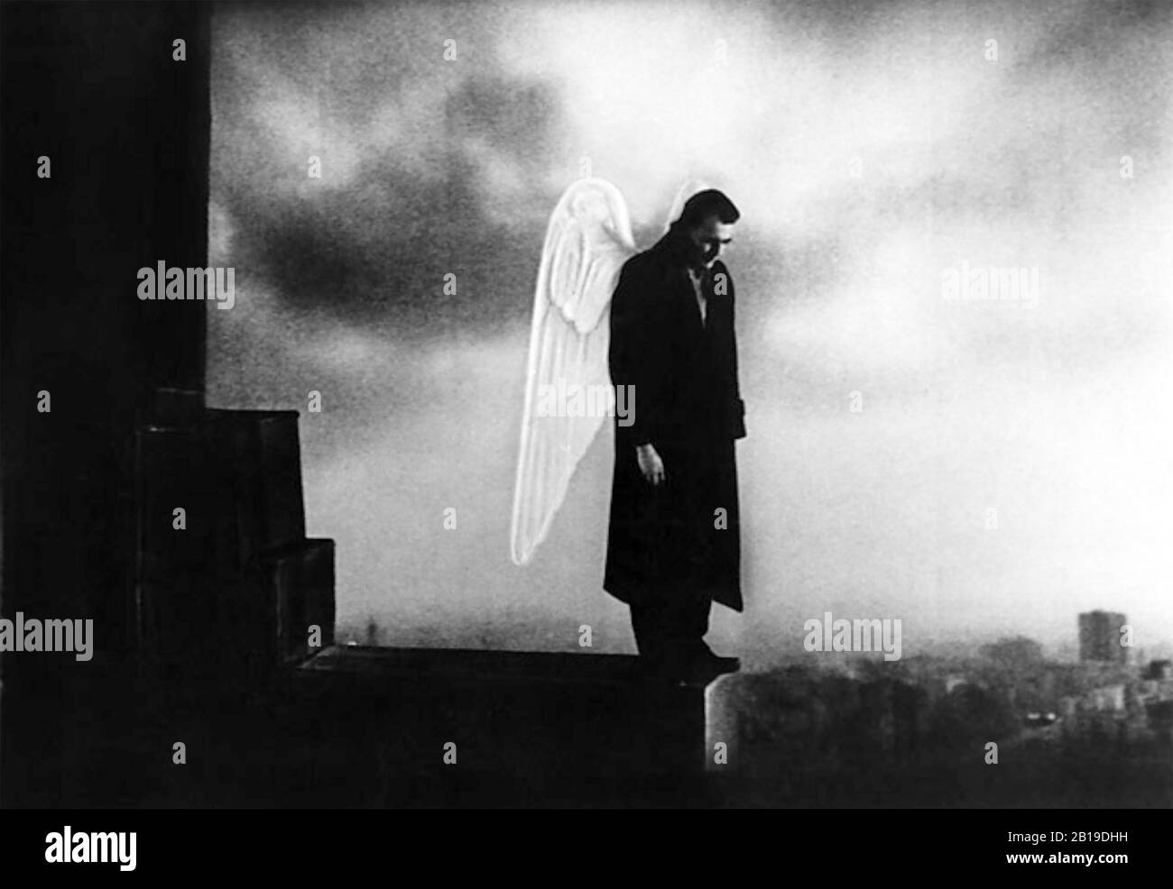 WINGS OF DESIRE 1987 BFV Gmbh film with Bruno Ganz Stock Photo